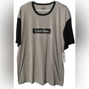 Calvin Klein Shirts | Calvin Klein Polo | Color: Black/Gray | Size:XL